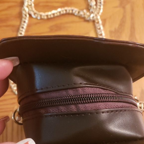 Coffee cup design crossbody bag - Picture 5 of 7